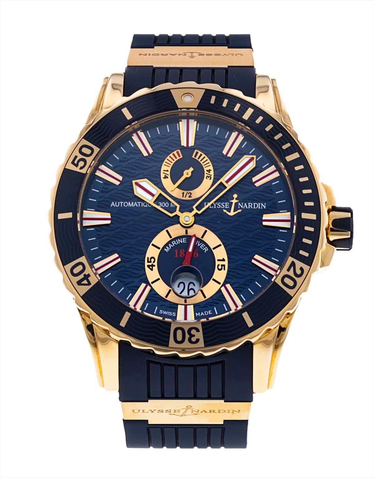 Ulysse Nardin Marine Diver Chronometer 266-10-3/93